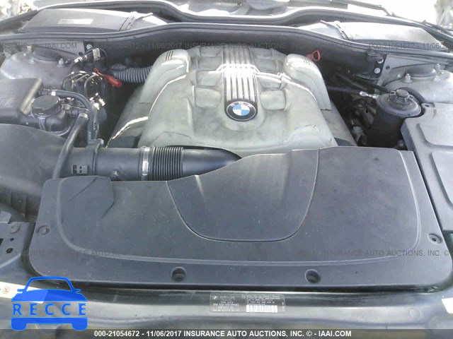 2005 BMW 745 LI WBAGN63555DS57663 image 9