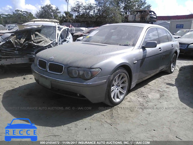 2005 BMW 745 LI WBAGN63555DS57663 image 1