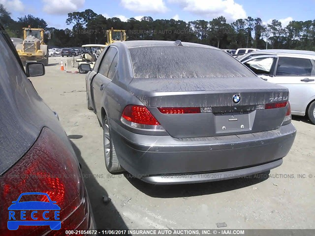 2005 BMW 745 LI WBAGN63555DS57663 image 2
