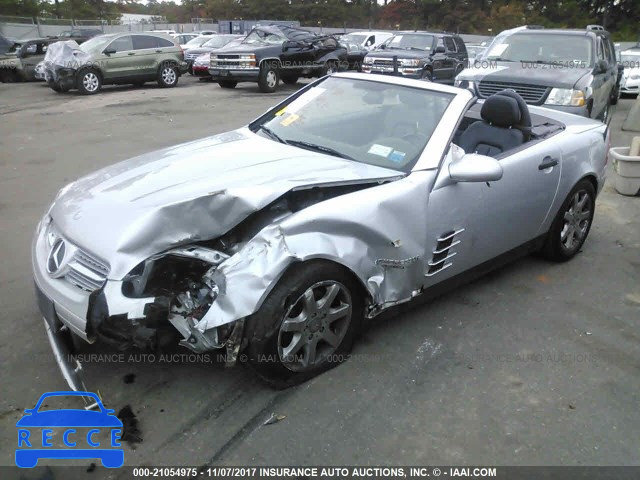 1999 Mercedes-benz SLK 230 KOMPRESSOR WDBKK47F5XF104137 image 1