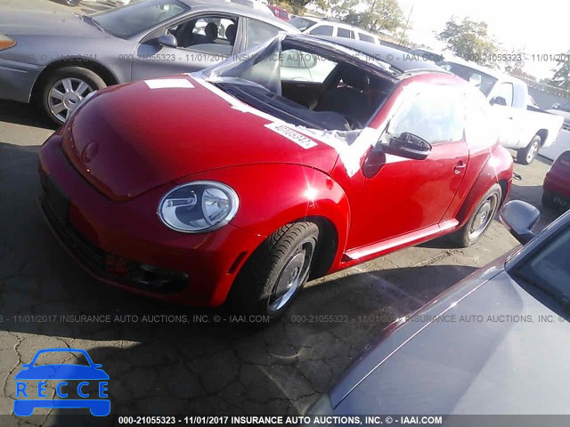 2013 VOLKSWAGEN BEETLE 3VWJX7AT1DM625587 image 1