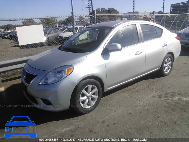 2012 Nissan Versa 3N1CN7AP5CL813704 зображення 1
