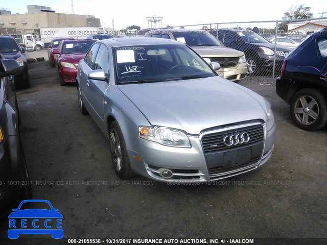 2007 Audi A4 WAUDF78E07A114462 image 0