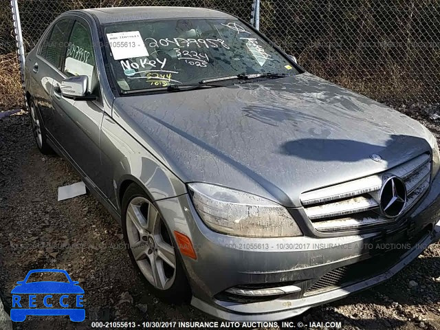 2011 Mercedes-benz C WDDGF8BB7BR158656 image 0