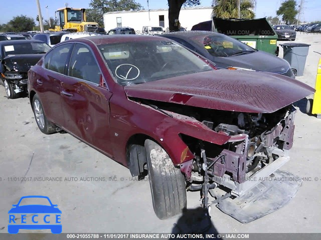 2014 Infiniti Q50 PREMIUM/SPORT JN1BV7ARXEM702071 зображення 0