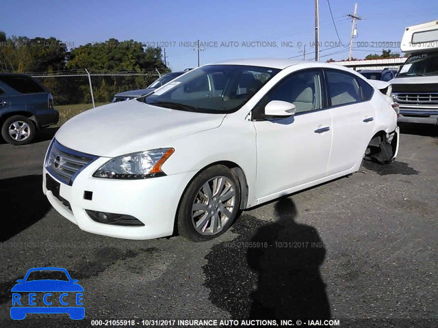 2014 Nissan Sentra 3N1AB7AP0EY252964 зображення 1