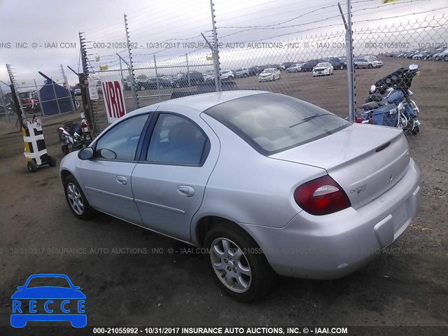 2005 Dodge Neon 1B3ES56C35D190022 зображення 2