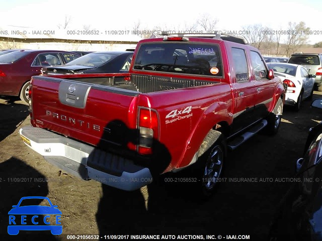 2002 Nissan Frontier CREW CAB SC 1N6MD27Y32C333904 зображення 3
