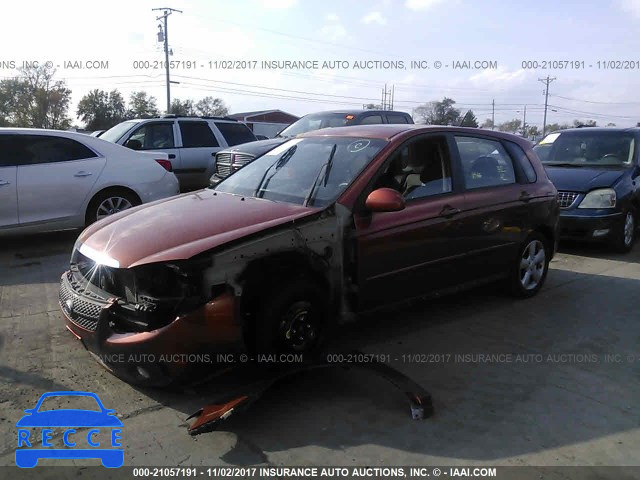 2009 KIA Spectra SX KNAFE241X95022966 image 1