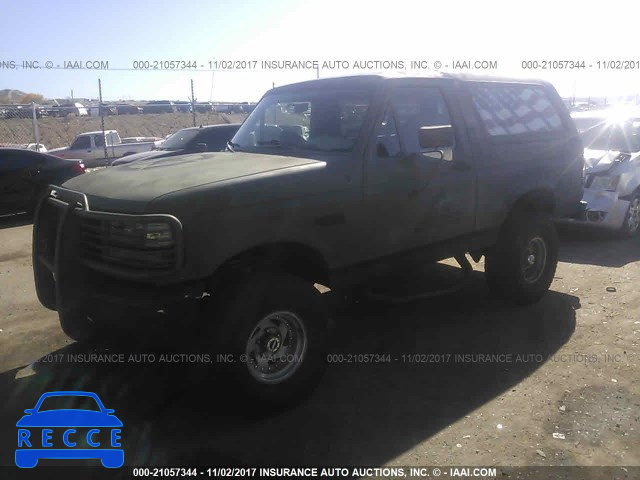 1992 Ford Bronco U100 1FMEU15H9NLA67700 зображення 1