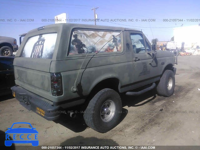 1992 Ford Bronco U100 1FMEU15H9NLA67700 image 3