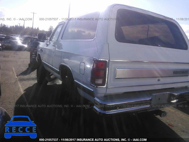 1988 Dodge Ramcharger AW-100 3B4HW12W1JM839059 image 2