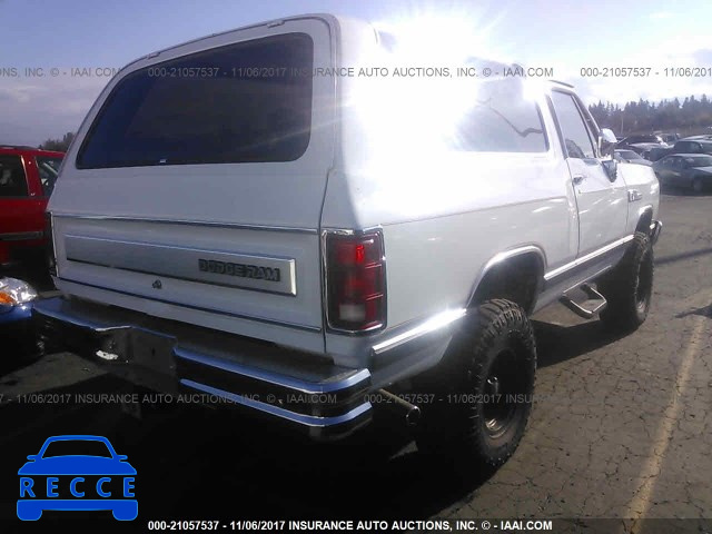 1988 Dodge Ramcharger AW-100 3B4HW12W1JM839059 image 3