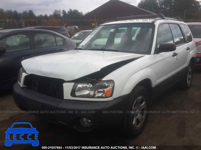 2004 SUBARU FORESTER 2.5X JF1SG63624H714748 image 1