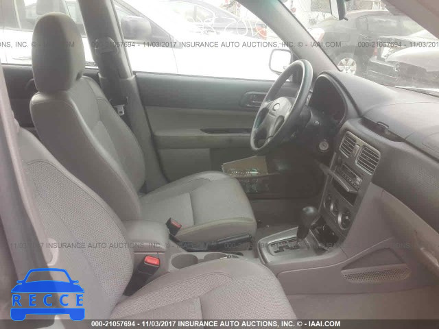 2004 SUBARU FORESTER 2.5X JF1SG63624H714748 image 4
