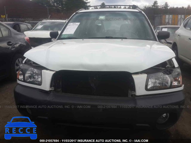 2004 SUBARU FORESTER 2.5X JF1SG63624H714748 image 5