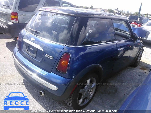 2002 MINI COOPER WMWRC33412TC38309 image 3