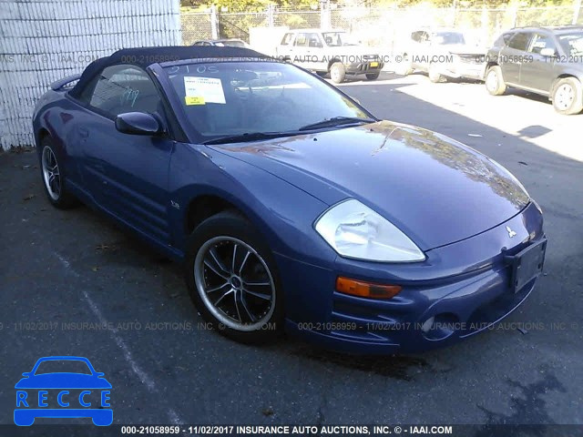 2003 MITSUBISHI ECLIPSE SPYDER GTS 4A3AE75H43E132499 зображення 0