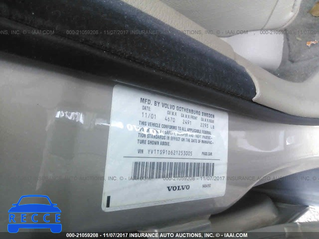 2002 Volvo S80 T6 TURBO YV1TS91D621253005 image 8