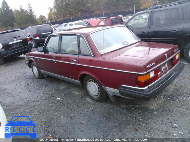 1986 Volvo 244 DL/GL YV1AX8843G3211685 зображення 2