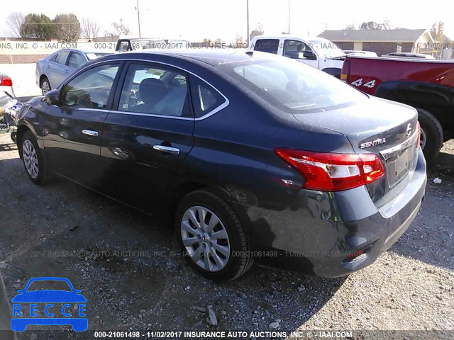 2017 NISSAN SENTRA 3N1AB7AP6HY345346 зображення 2