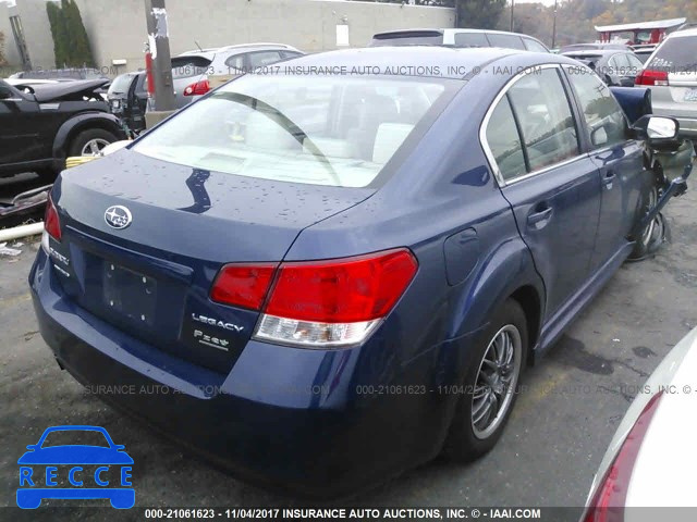 2011 Subaru Legacy 2.5I 4S3BMAA68B1259435 зображення 3