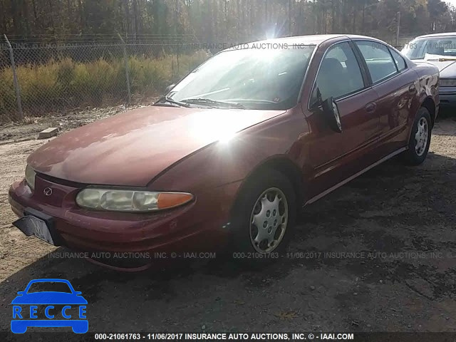 2002 Oldsmobile Alero GX 1G3NK52FX2C181530 image 1