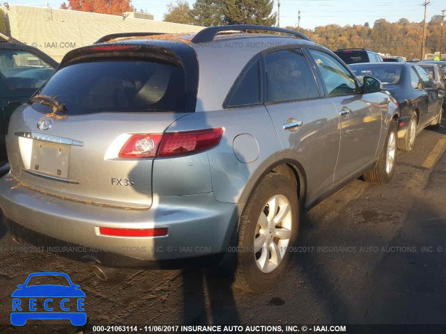 2005 Infiniti FX35 JNRAS08W55X220174 image 3