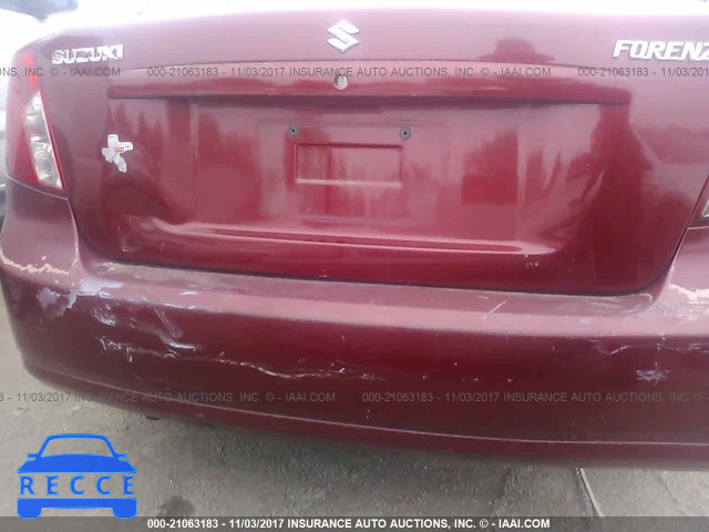 2008 Suzuki Forenza CONVENIENCE/POPULAR KL5JD56Z98K901577 image 5