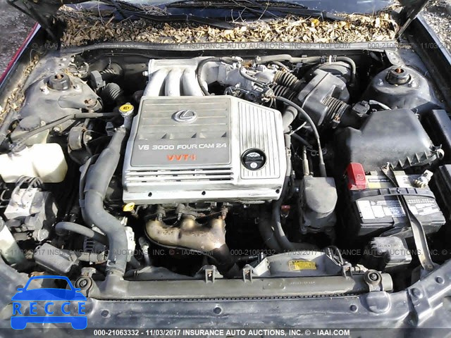 2001 Lexus ES 300 JT8BF28G510332133 image 9