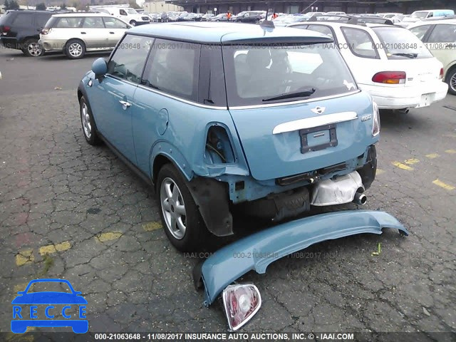 2007 Mini Cooper WMWMF33547TT53999 image 2