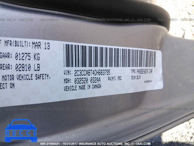 2013 Chrysler 300 2C3CCABT4DH683795 image 8