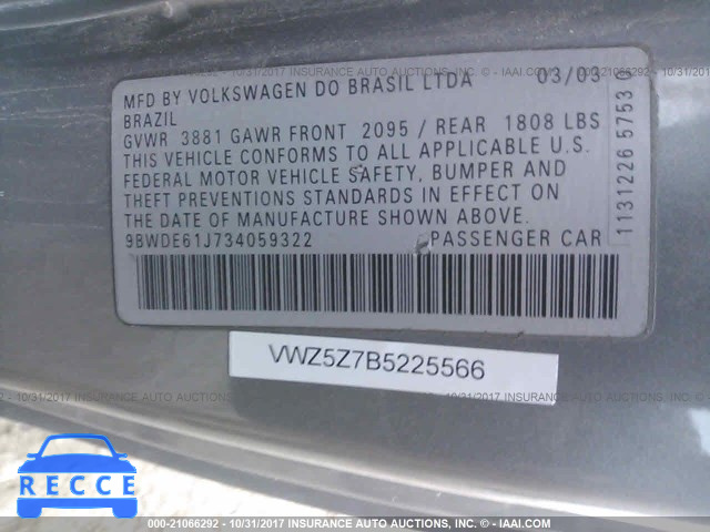 2003 Volkswagen GTI 9BWDE61J734059322 image 8
