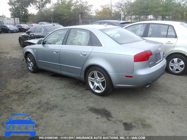 2007 Audi A4 2.0T QUATTRO WAUDF78EX7A138848 image 2