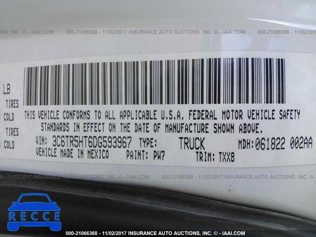 2013 RAM 2500 ST 3C6TR5HT6DG593967 зображення 8