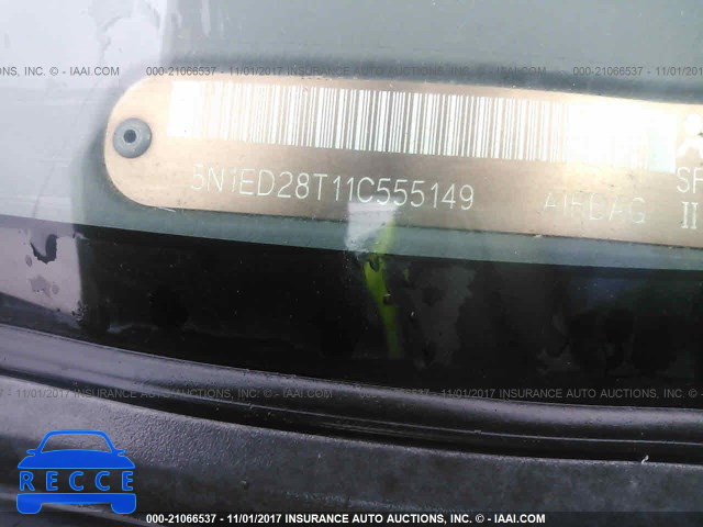 2001 Nissan Xterra 5N1ED28T11C555149 Bild 8