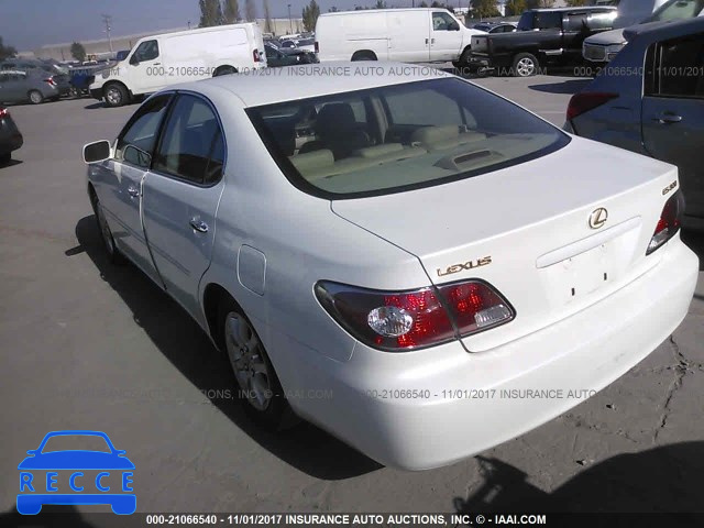 2003 LEXUS ES JTHBF30G230122514 image 2