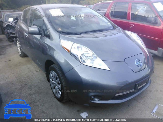 2015 Nissan Leaf S/SV/SL 1N4AZ0CP4FC309728 Bild 0