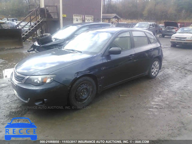 2008 Subaru Impreza 2.5I JF1GH61638H831072 зображення 1