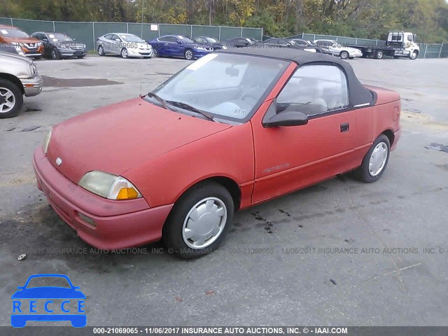 1992 GEO Metro LSI/SPRINT/CL JG1MR3366NK222281 Bild 1