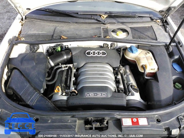 2002 Audi A6 3.0 QUATTRO WAULT64B12N033899 image 9