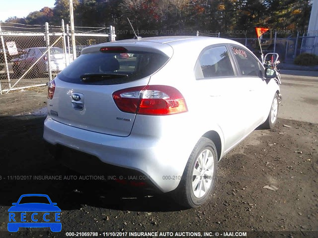 2014 KIA RIO EX KNADN5A3XE6375596 Bild 3