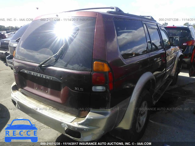 2000 Mitsubishi Montero SPORT LS/SPORT XLS JA4MT31H6YP039347 зображення 3