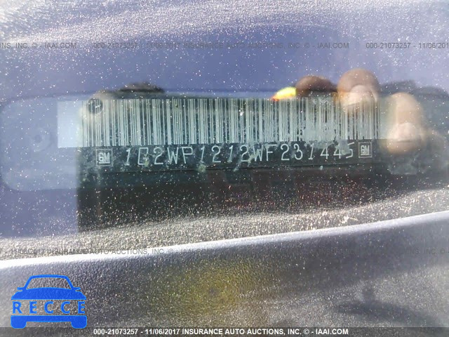 1998 PONTIAC GRAND PRIX GTP 1G2WP1212WF231445 image 8