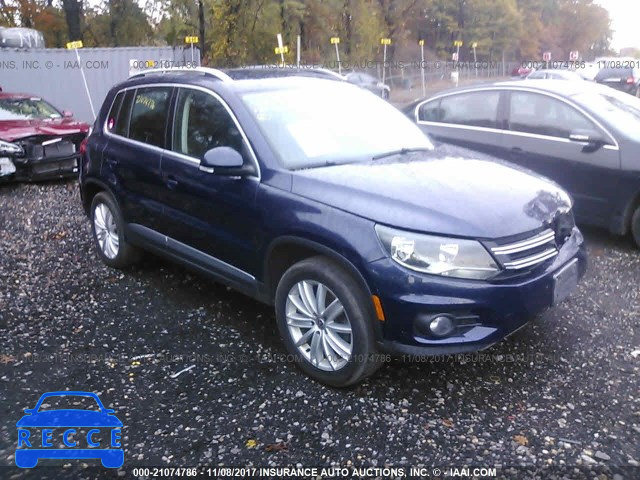 2012 Volkswagen Tiguan S/SE/SEL WVGBV7AX1CW548214 зображення 0