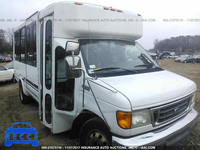 2003 FORD ECONOLINE E450 SUPER DUTY CUTWY VAN 1FDXE45F23HB92740 зображення 0