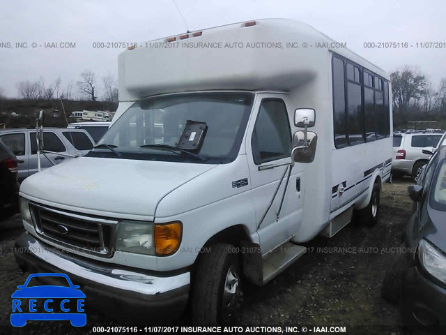 2003 FORD ECONOLINE E450 SUPER DUTY CUTWY VAN 1FDXE45F23HB92740 зображення 1