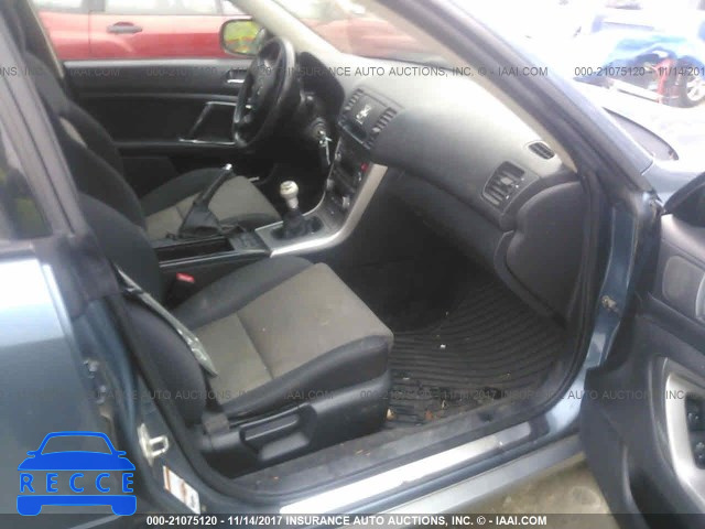 2005 Subaru Legacy OUTBACK 2.5 XT 4S4BP68C256355760 Bild 4