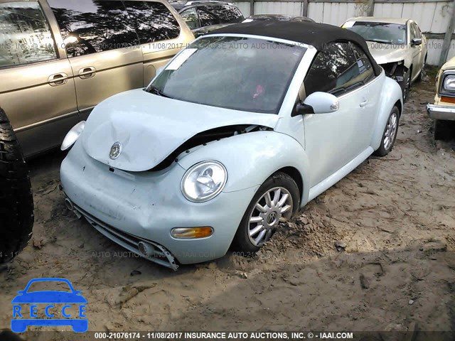 2004 Volkswagen New Beetle GLS 3VWCM31Y44M317528 зображення 1