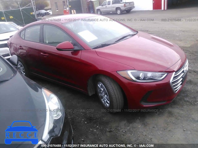 2017 HYUNDAI ELANTRA 5NPD74LF5HH200679 image 0